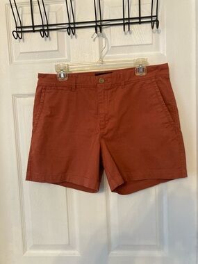 Banana Republic Burnt Orange Chino Shorts